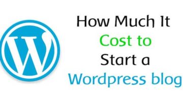 How Much Does It Cost To Start A Blog In 2018?